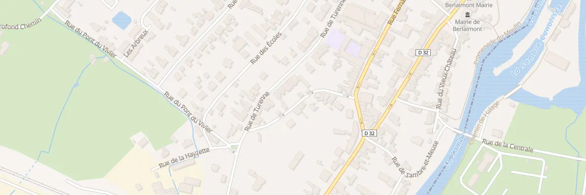 Plan du 35 Rue de Turenne à Berlaimont
