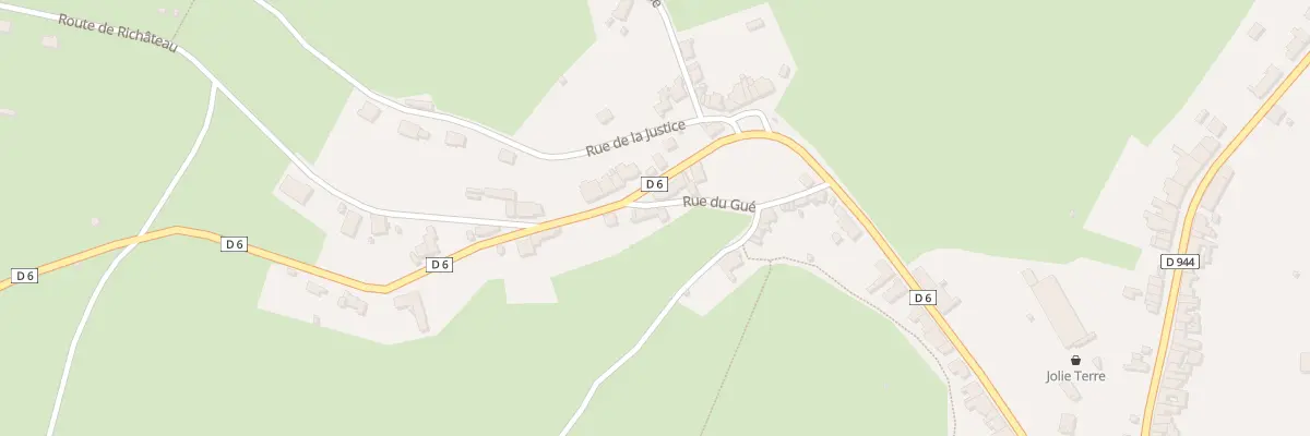 Plan du 13 Rue du Gué à Lormes