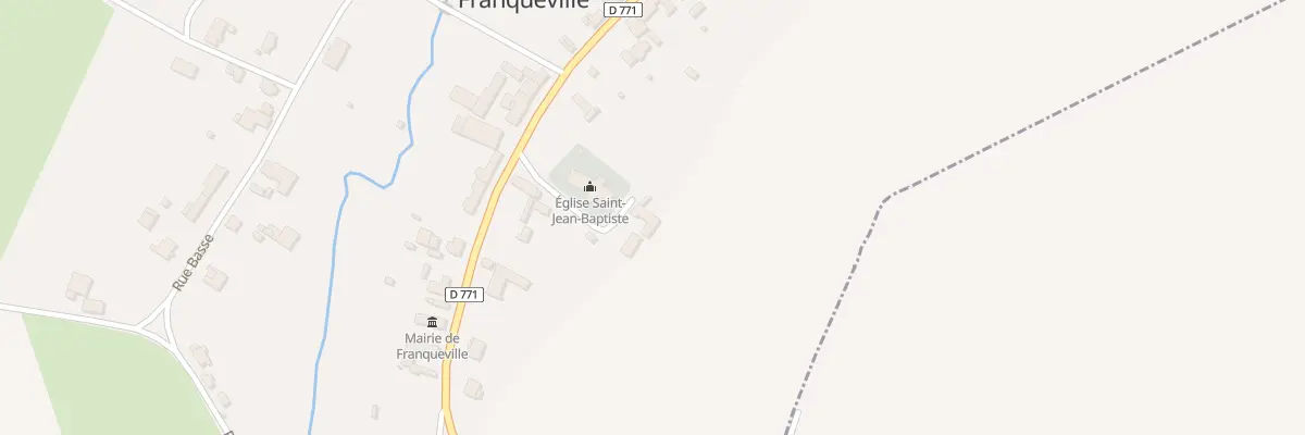 Plan du 6 Rue de l’Eglise à Franqueville
