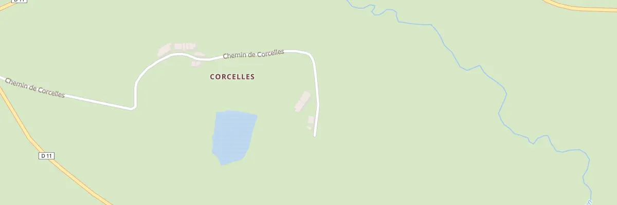 Plan du 16 Che de Corcelles à Dun-sur-Grandry