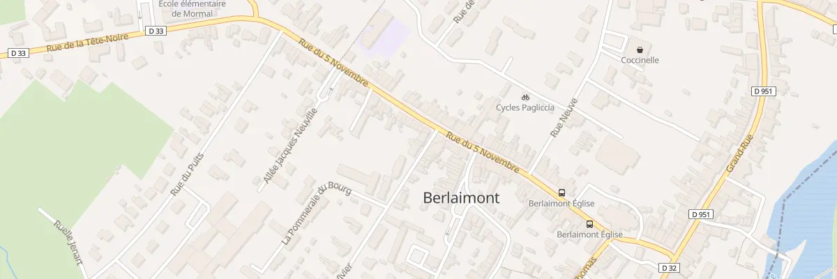 Plan du 4 Rue du Vivier à Berlaimont