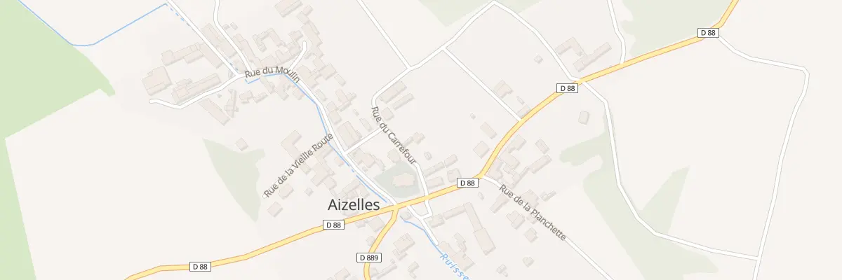 Plan du 4 Rue du Carrefour à Aizelles