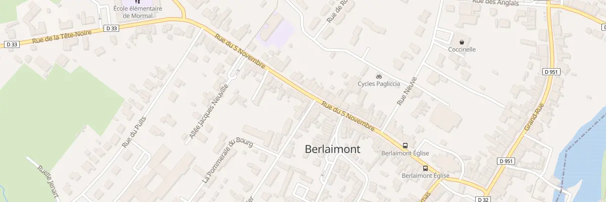 Plan du 49 Rue du 5 Novembre à Berlaimont