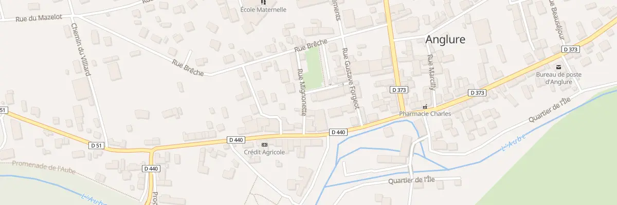 Plan du 2 Rue Mignonette à Anglure