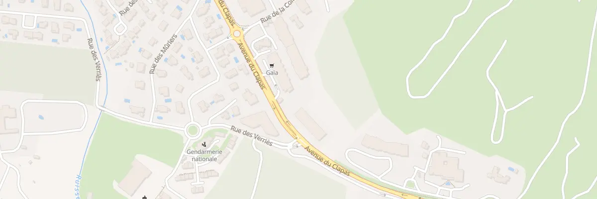 Plan du 1103 Av du Clapas à Saint-Gély-du-Fesc