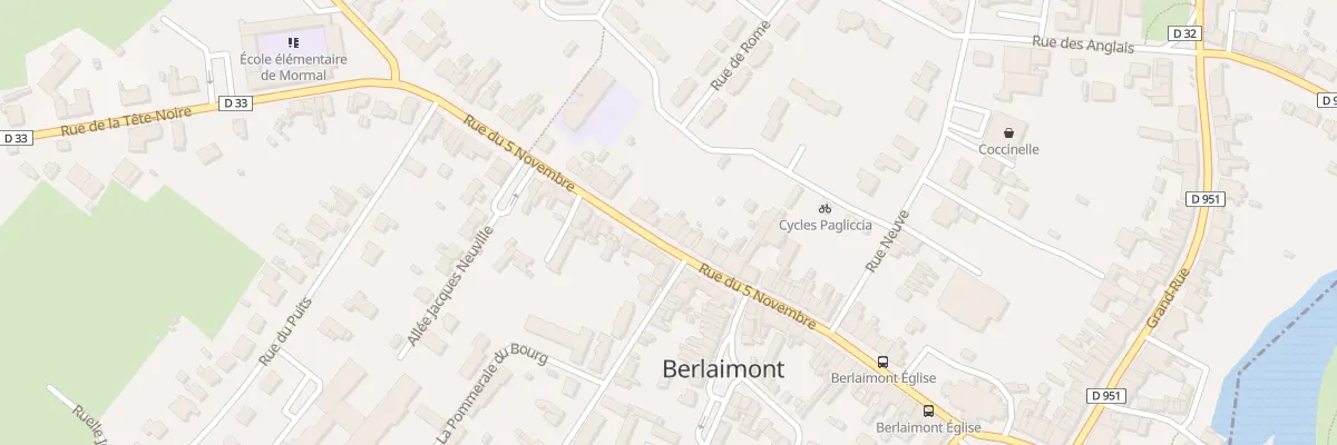 Plan du 46 Rue du 5 Novembre à Berlaimont