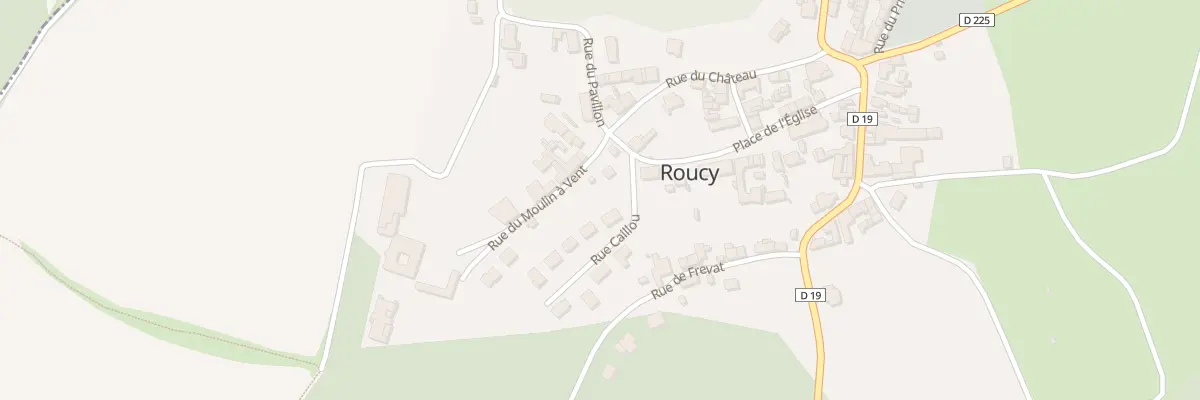 Plan du 4 Rue du Caillou à Roucy