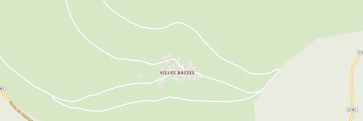 Plan du 5112 Villes Basses à Cubières