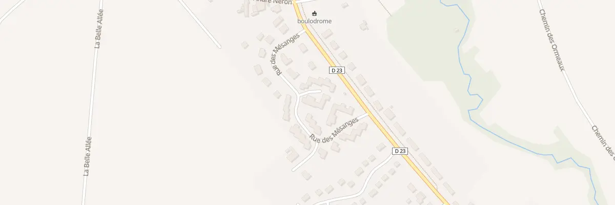 Plan du 25 Rue des Mésanges à Estissac