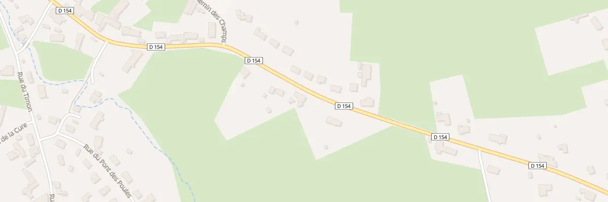 Plan du 154 Rue du Carniau à Mecquignies