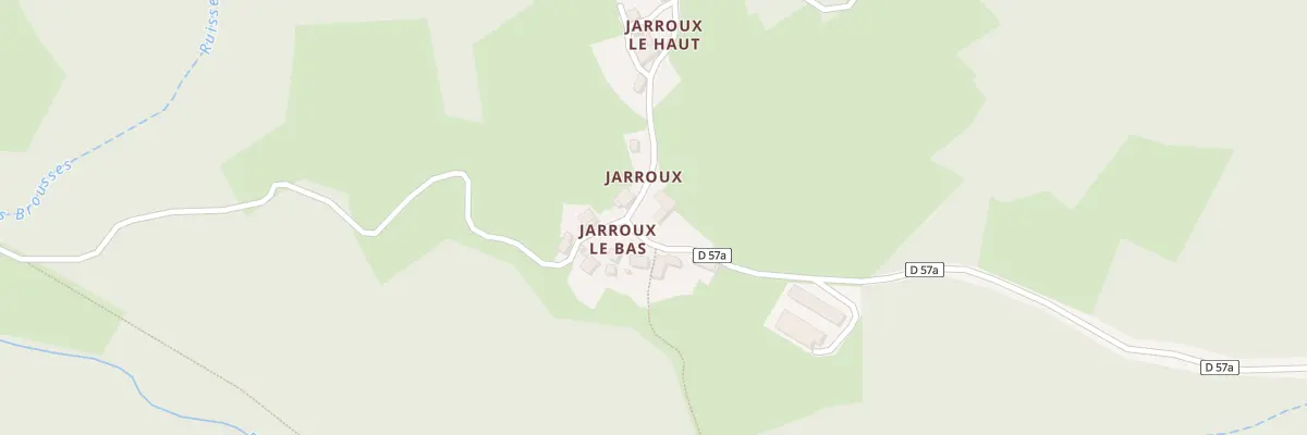 Plan du 5018 Jarroux à Saint-Martin-des-Olmes