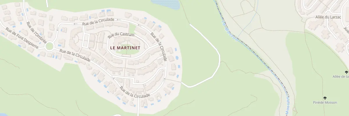 Plan du 40 Rue de la Circulade à Juvignac