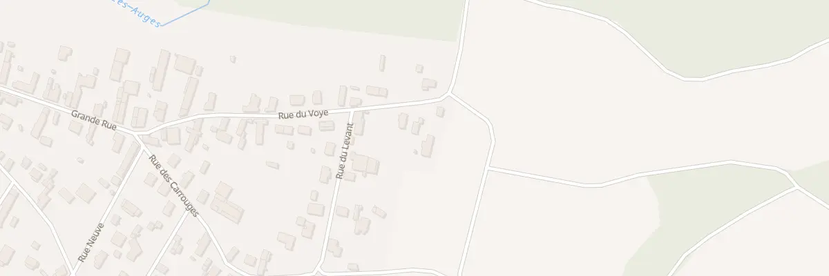 Plan du 20 Rue du Voye à Gaye