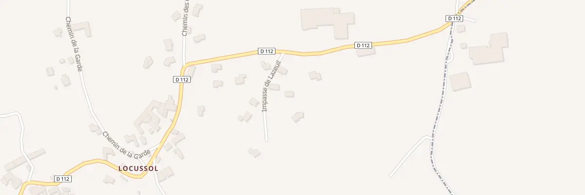 Plan du 5080 Locussol à Saint-Vidal