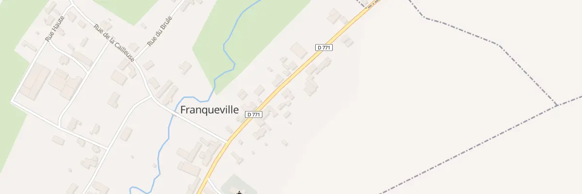 Plan du 16 Rue Principale à Franqueville