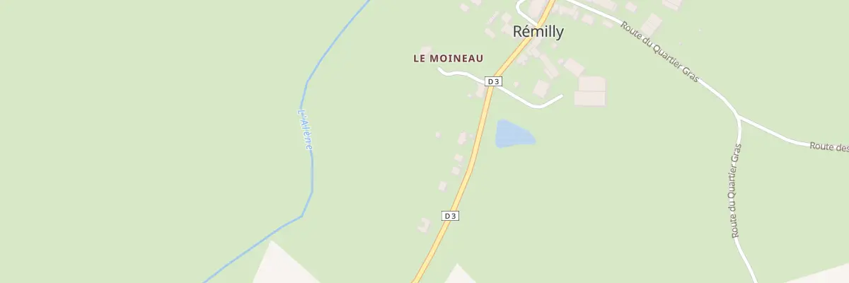 Plan du 138 Le Bourg à Rémilly
