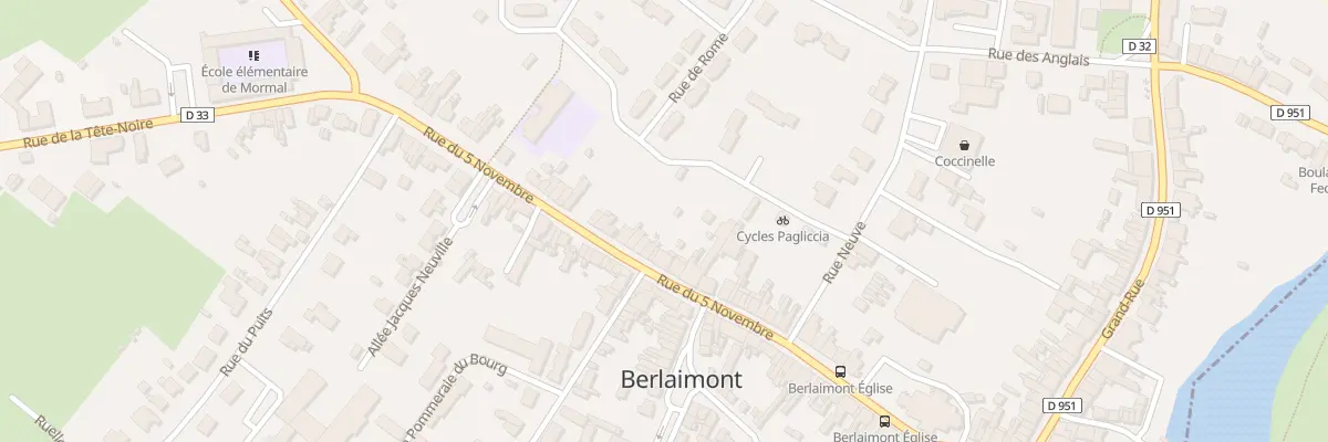 Plan du 42 Rue du 5 Novembre à Berlaimont
