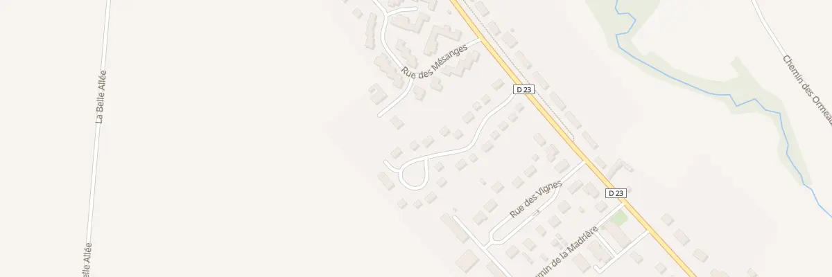 Plan du 20 Rue des Alouettes à Estissac