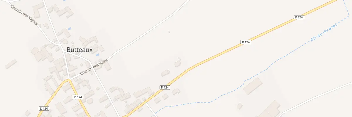 Plan du 11 Rue du Soleil Levant à Butteaux