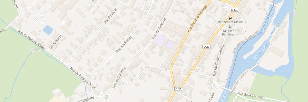 Plan du 19 Rue de Turenne à Berlaimont