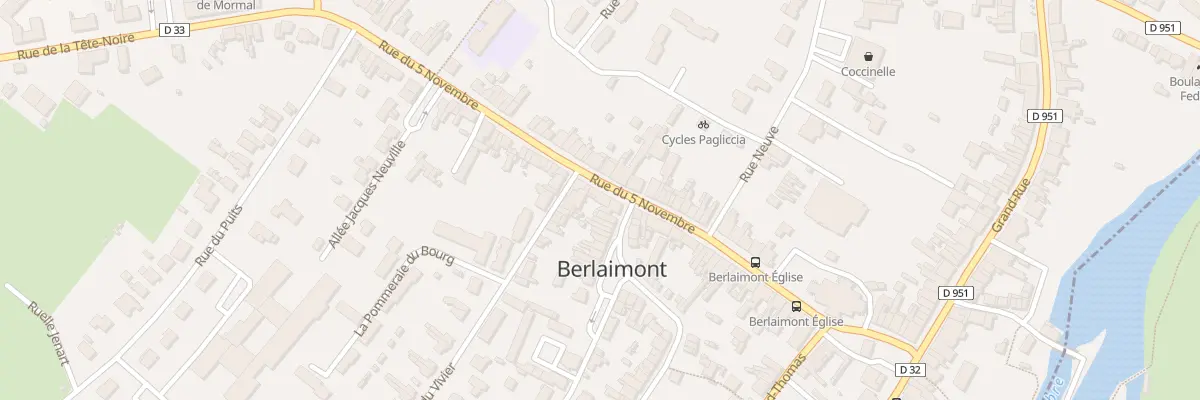 Plan du 43 Rue du 5 Novembre à Berlaimont