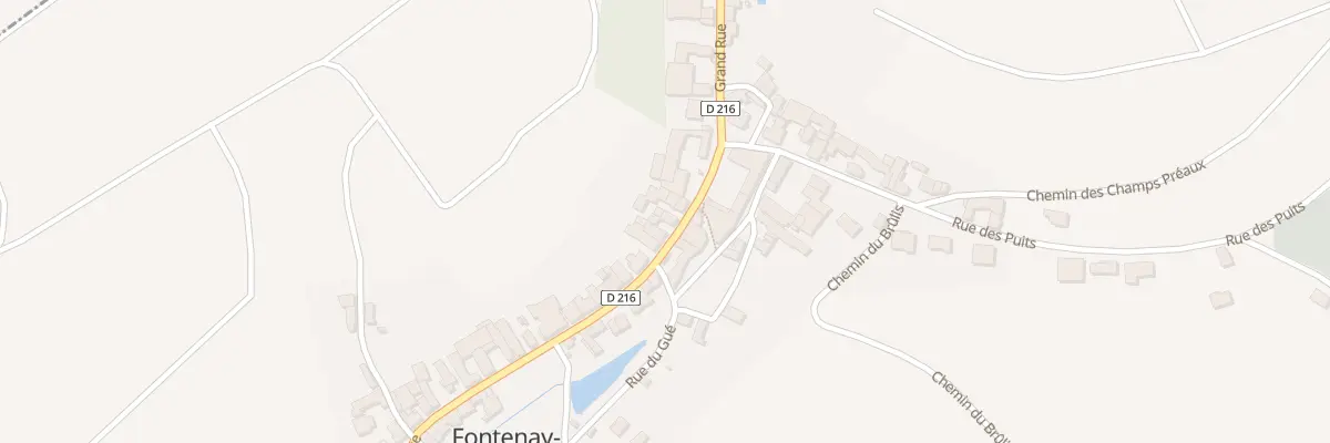 Plan du 65 Gr Grand Rue à Fontenay-près-Chablis