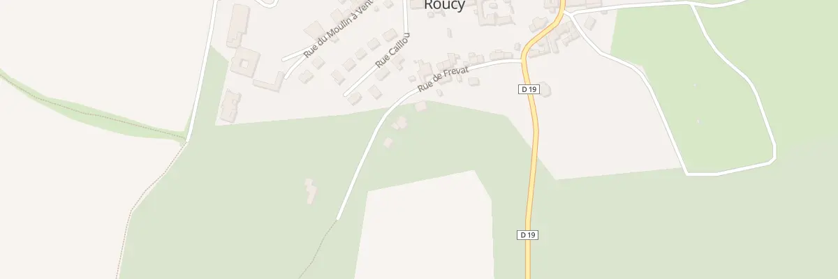 Plan du 11 Rue de Frévat à Roucy