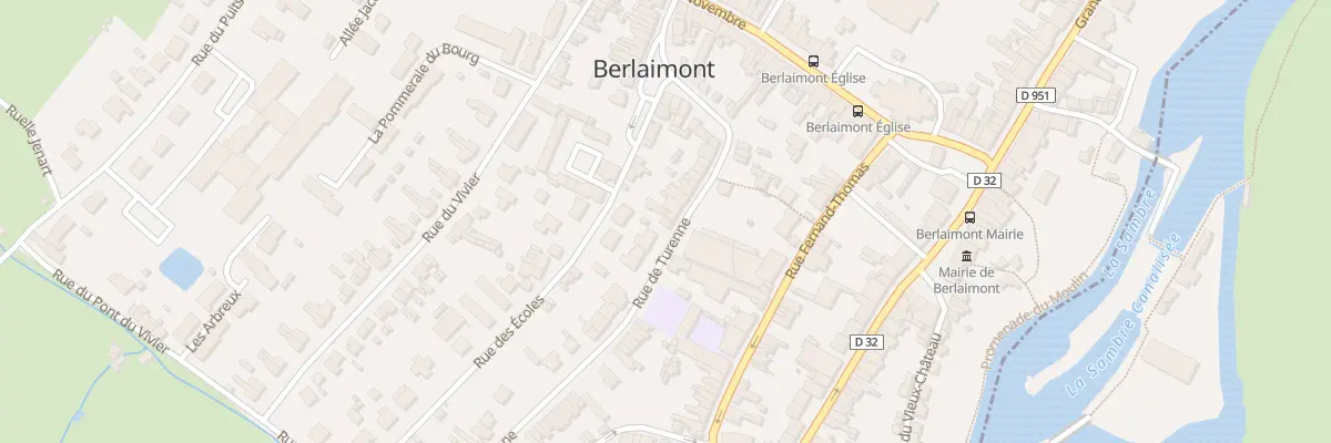 Plan du 26 Rue de Turenne à Berlaimont