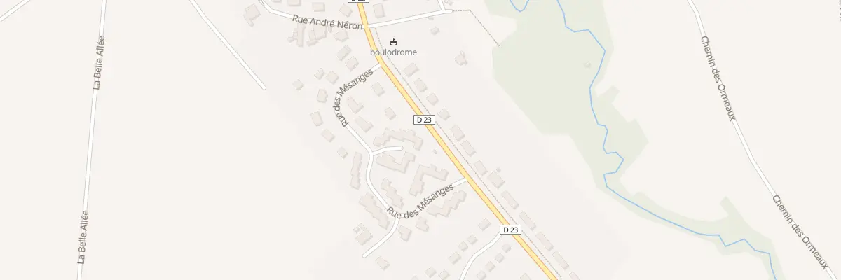 Plan du 17 Rue des Mésanges à Estissac