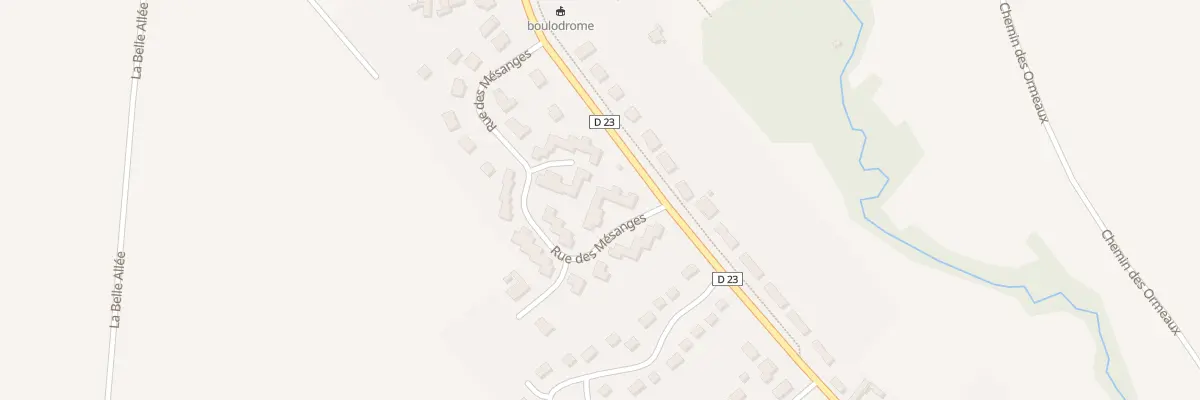 Plan du 37 Rue des Mésanges à Estissac