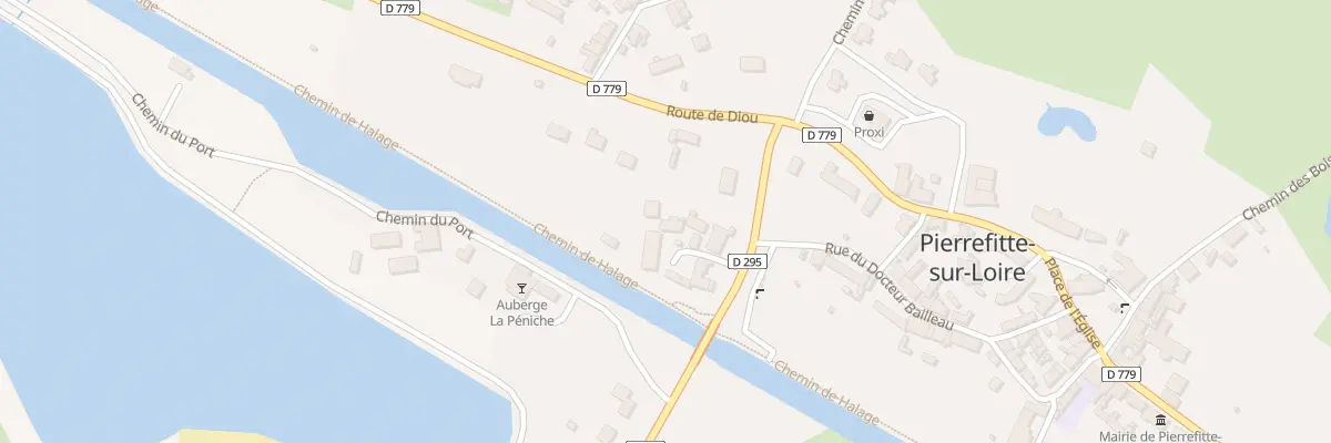 Plan du 9 Rte de Diou à Pierrefitte-sur-Loire