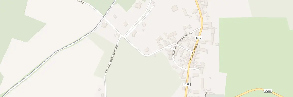 Plan du 1 Rue de la Porte St Pierre à Roucy
