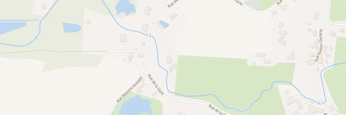 Plan du 6 Rue Maxime Ansieau à Hon-Hergies