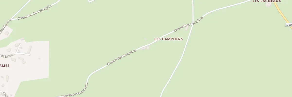 Plan du 643 Les Campions à Moulins-Engilbert