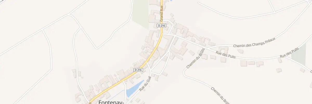 Plan du 40 Gr Grand Rue à Fontenay-près-Chablis