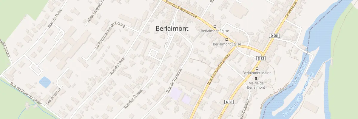 Plan du 20 Rue de Turenne à Berlaimont