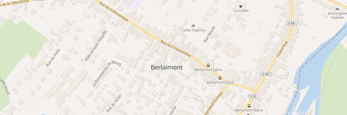 Plan du 3 Pl Mandron à Berlaimont