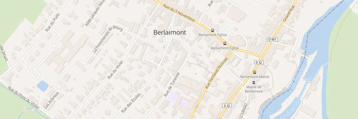 Plan du 16 Rue de Turenne à Berlaimont