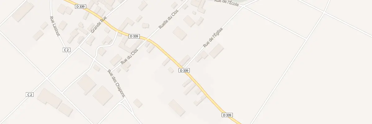 Plan du 3 Rue de l’Eglise à Saint-Loup