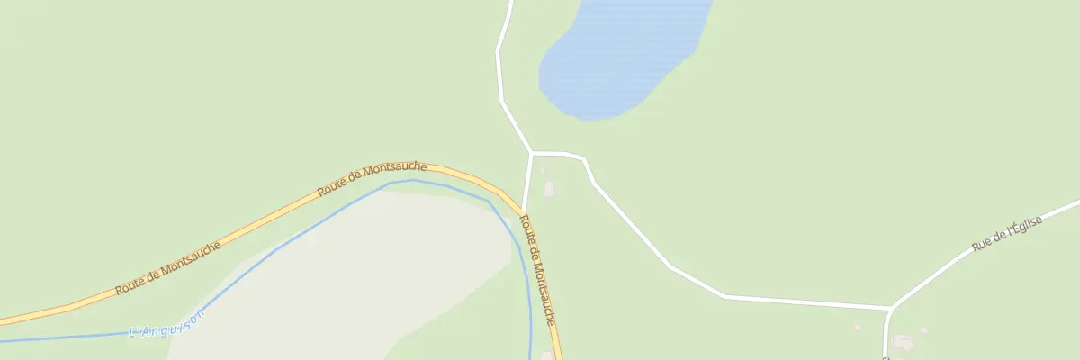 Plan du 1 Rte de Montsauche à Vauclaix