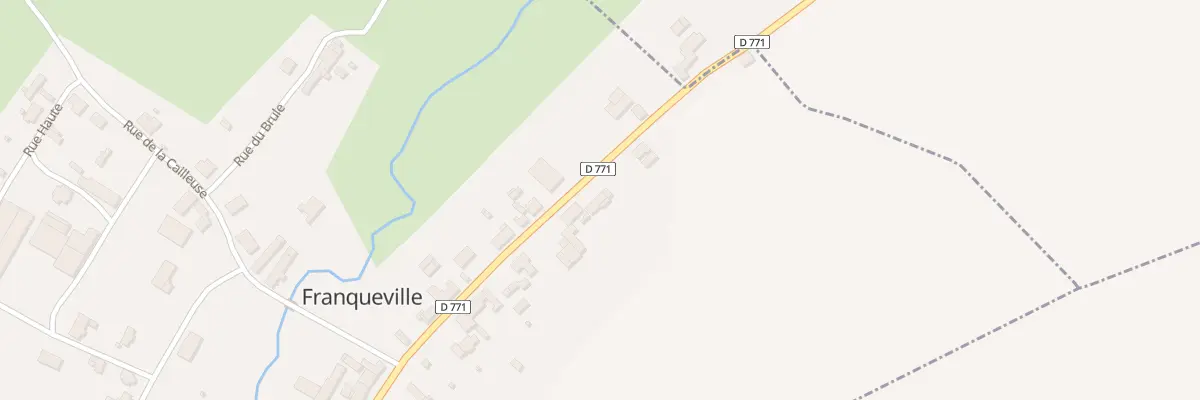 Plan du 22 Rue Principale à Franqueville
