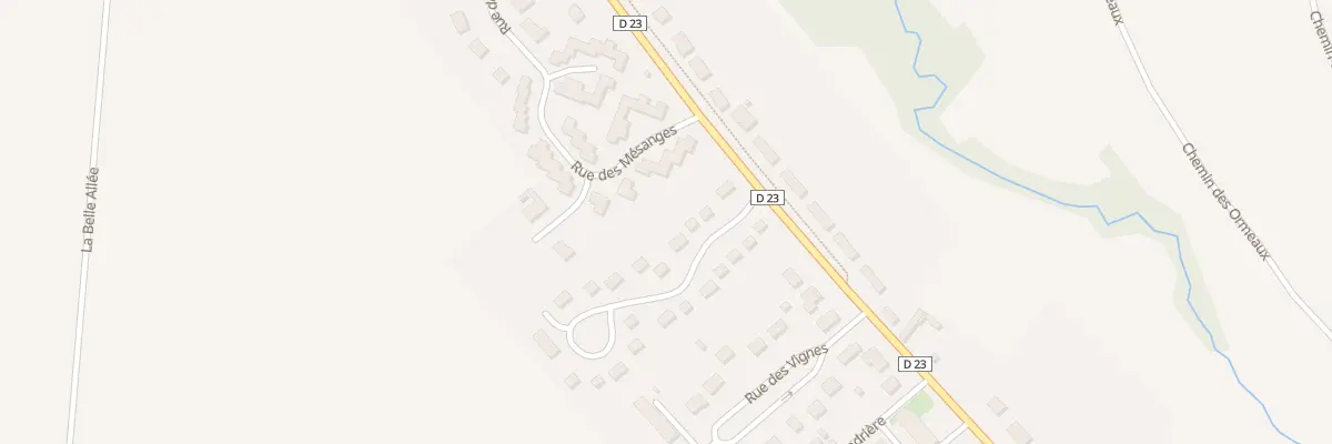 Plan du 10 Rue des Alouettes à Estissac