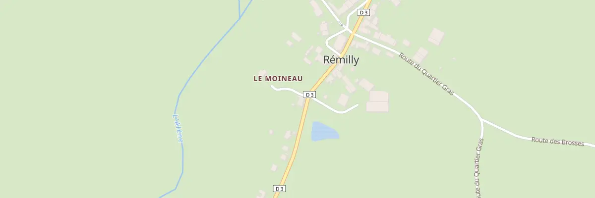 Plan du 140 Le Bourg à Rémilly