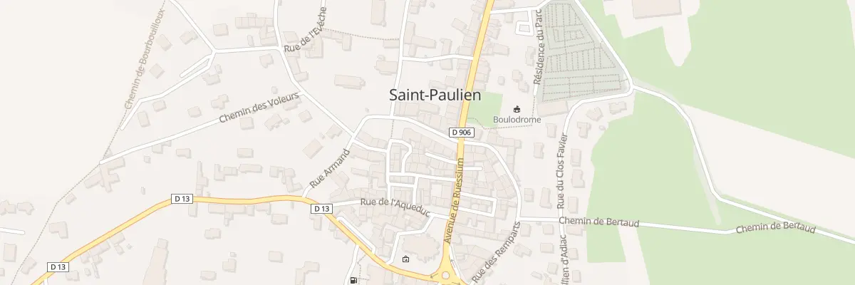 Plan du 9010 Pl des Sabots à Saint-Paulien