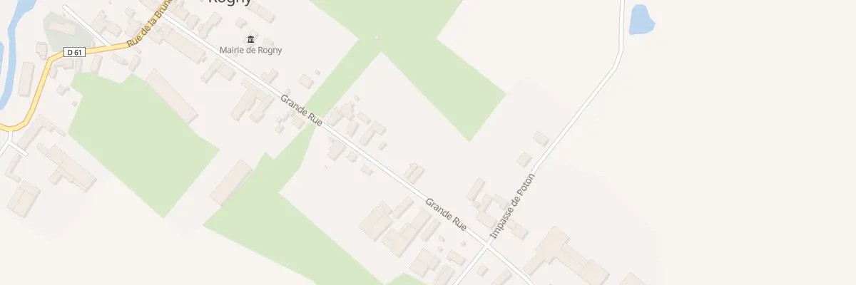 Plan du 34 Gr Grande Rue à Rogny