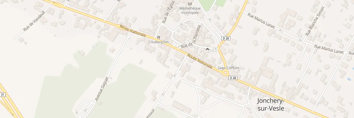 Plan du 56 Rte Nationale à Jonchery-sur-Vesle