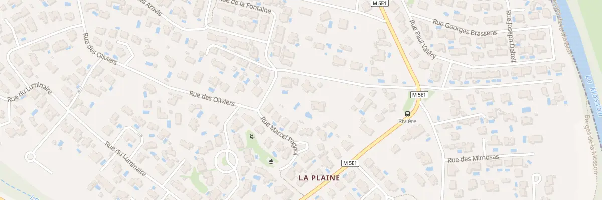 Plan du 35 Rue de la Rivière à Juvignac