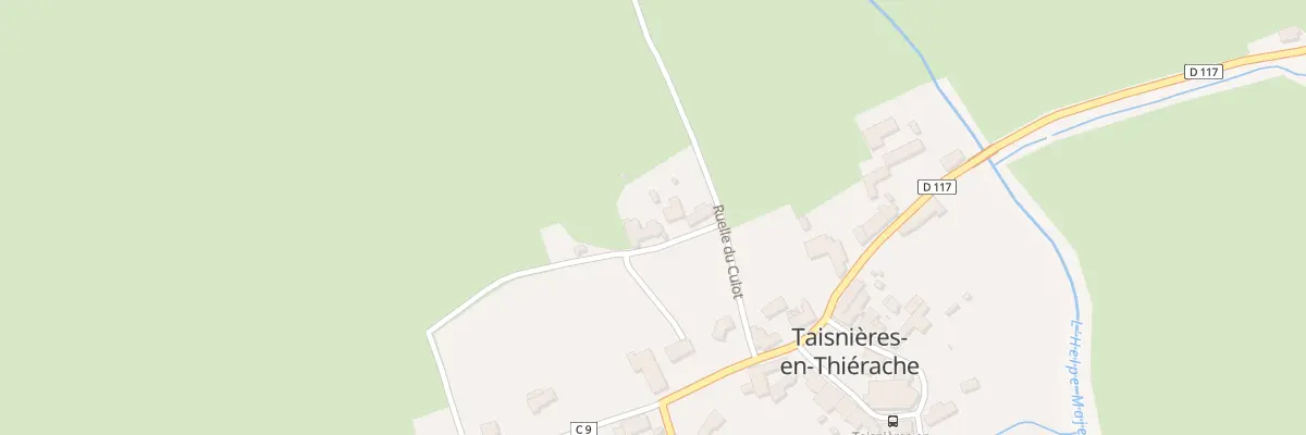Plan du 10 Rue des Culots à Taisnières-en-Thiérache