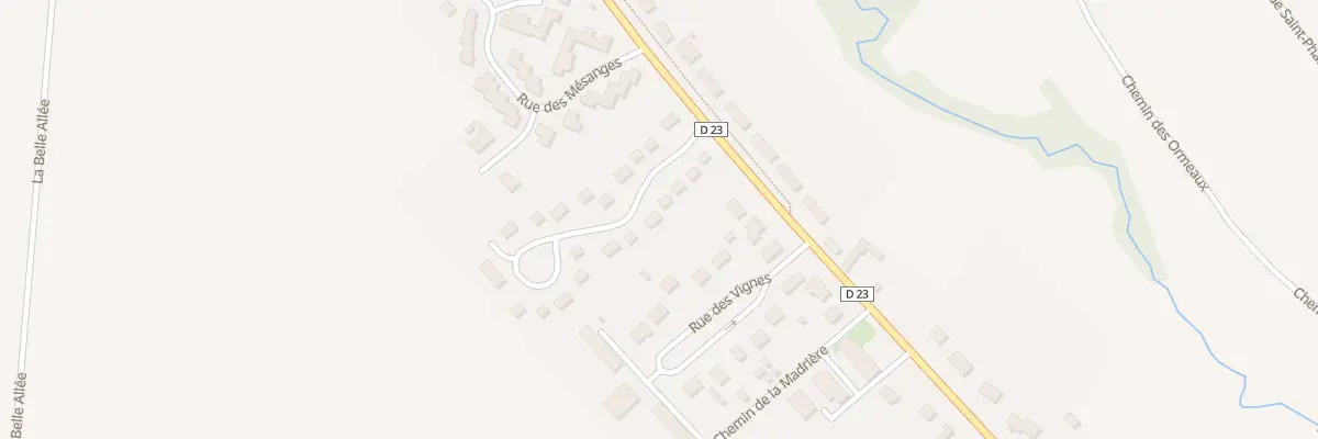 Plan du 9 Rue des Alouettes à Estissac