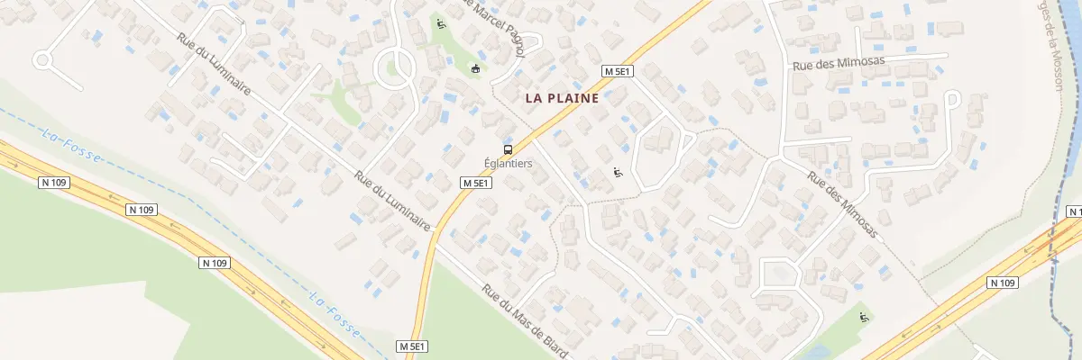 Plan du 4 Rue des Églantiers à Juvignac